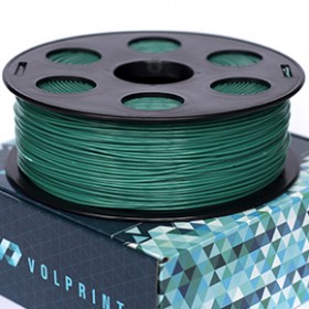 PLA пластик Изумрудный VolPrint для 3D-принтера - 1.75 мм